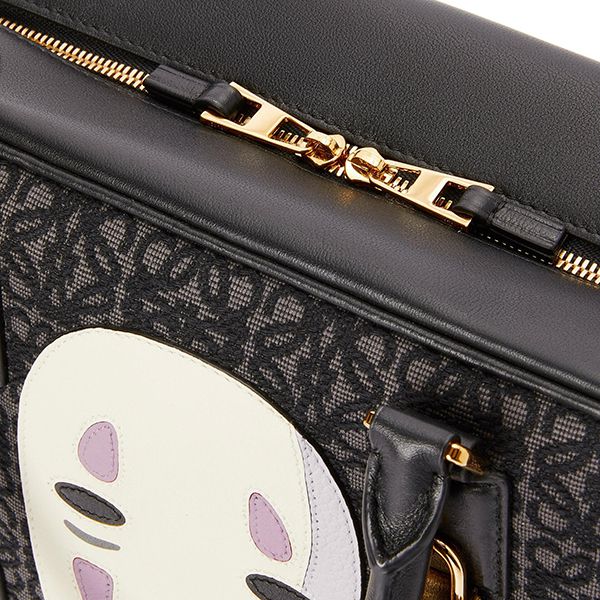 ロエベ×ジブリ コピー カオナシ アマソナ19 バッグ (アナグラムジャカード&カーフ)A039N10X05